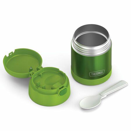 Thermos 10-Ounce FUNtainer Vacuum-Insulated Stainless Steel Food Jar (Lime) F3100LM6